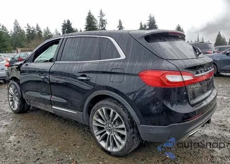 2016 Lincoln Mkx Reserve z USA, uszkodzony, nr VIN 2LMPJ8LP9GBL45023